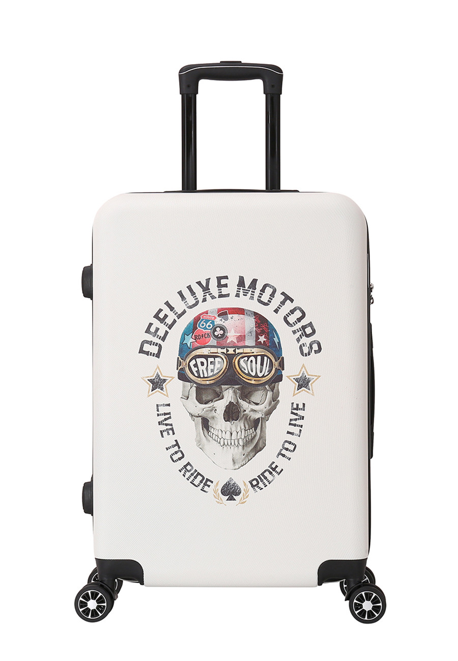 Large suitcase 4 wheels 75 cm ABS - FREE SOUL - DEELUXE