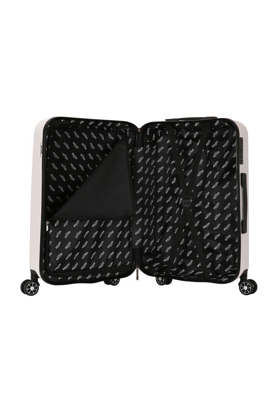 Cabin suitcase 4 wheels 55 cm ABS - BLUE SERENITY - DEELUXE