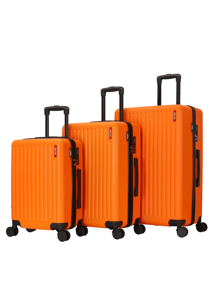 Set of 3 suitcases 4 wheels ABS - URBANITE - DEELUXE