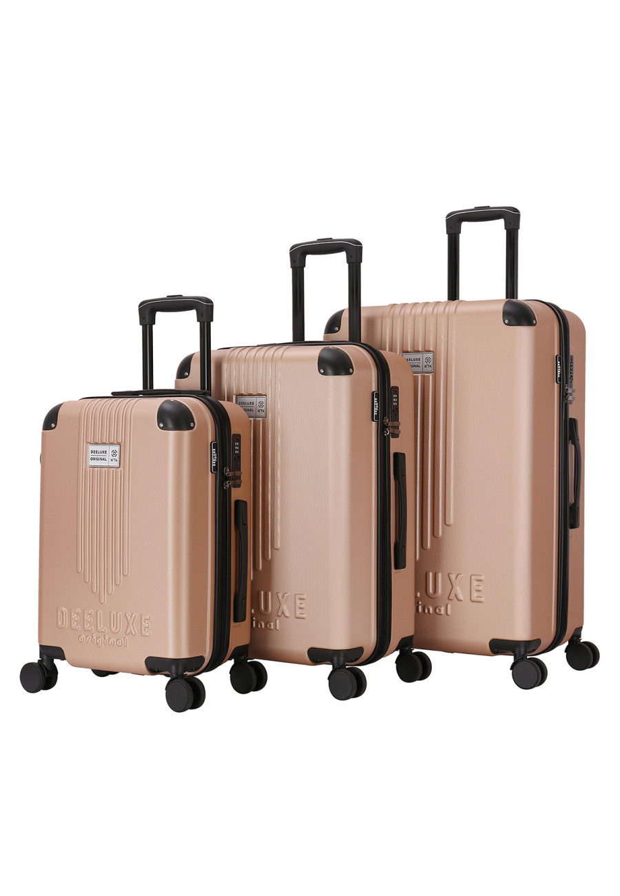 Set of 3 suitcases 4 wheels ABS - CITYVIEW - DEELUXE