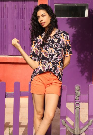 Short CERISE