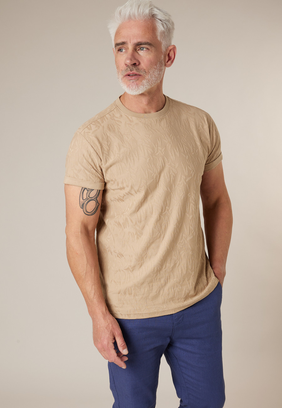 T-shirt ARBORIS beige pour homme taille XXXL-1