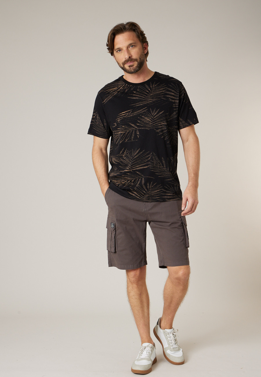 T-shirt BLOSSOM noir pour homme taille XXXL-1