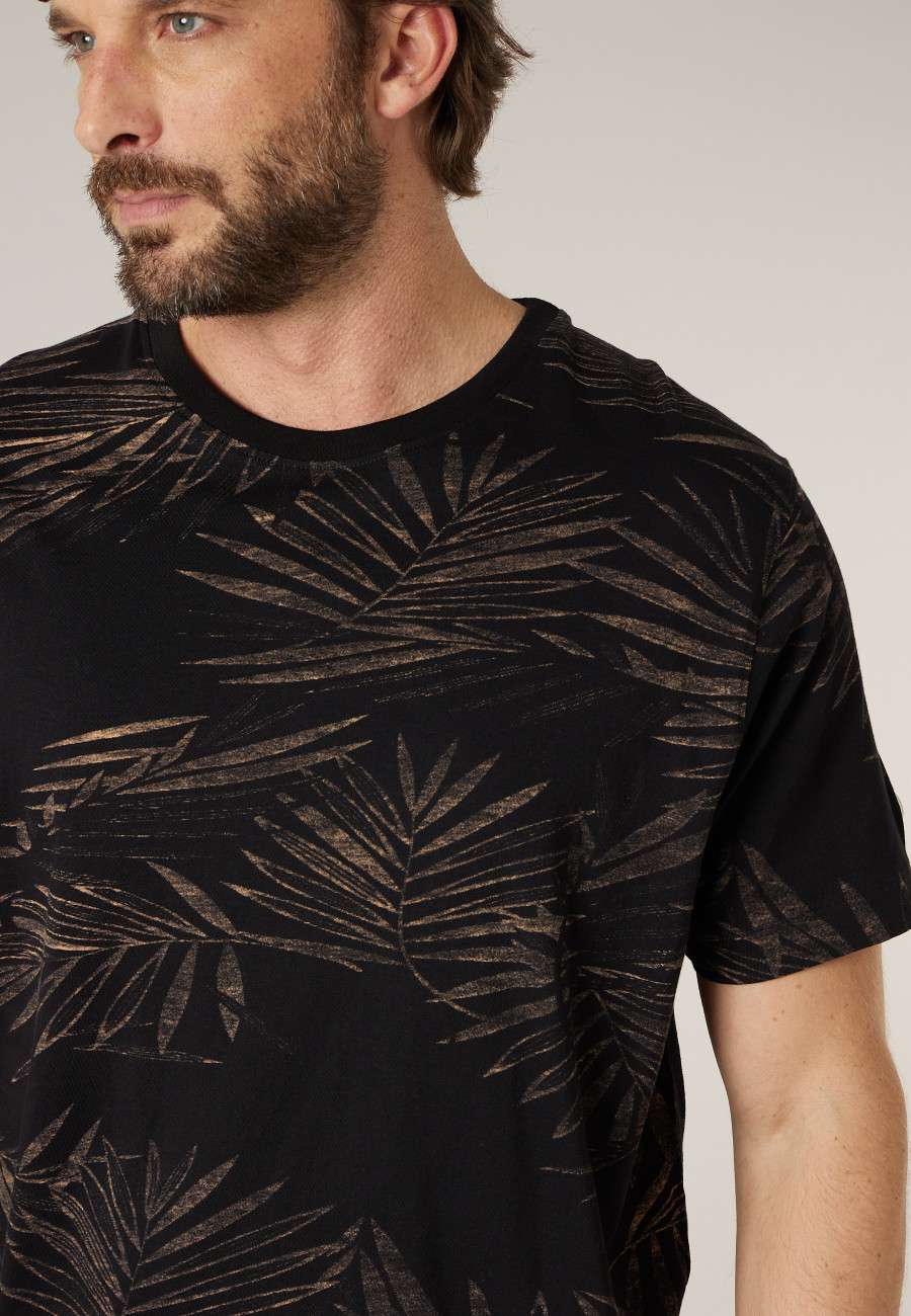 T-shirt BLOSSOM noir pour homme taille XXXL-2