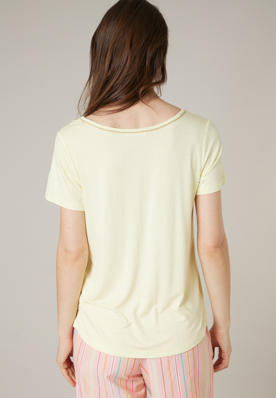 CASA Yellow Women's T-Shirt Size XXL-3