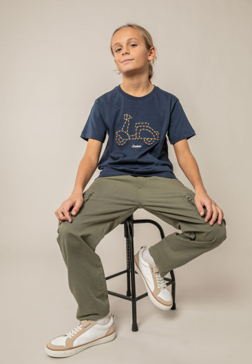 Boys' MOTORETA White T-Shirt Size 8-0