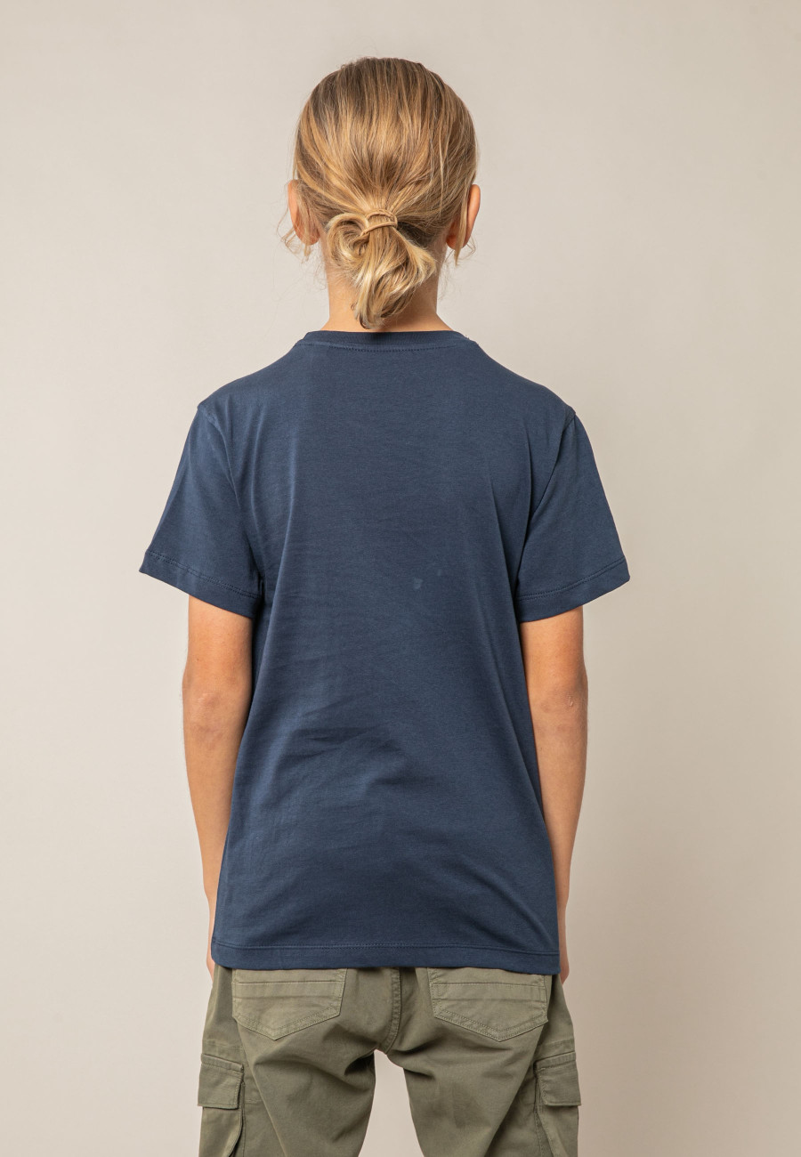 T-shirt MOTORETA marine pour garçon taille 8-3