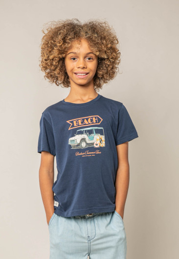 Boys' BEACHWAY White T-Shirt Size 8-0