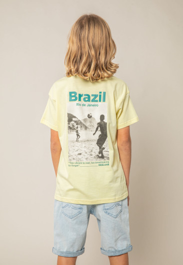 Boys' JANEIRO White T-Shirt Size 8-0