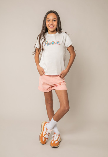 Girls' Black SPARKY T-Shirt Size 8-4
