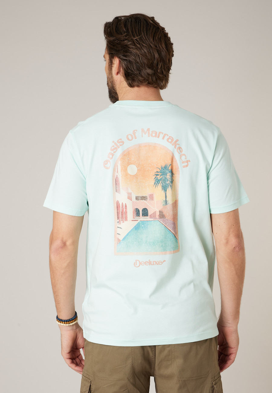Men's blue MARRAKECH T-shirt size XXXL-1