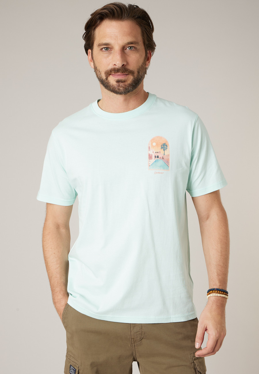 T-shirt MARRAKECH bleu pour homme taille XXXL-2