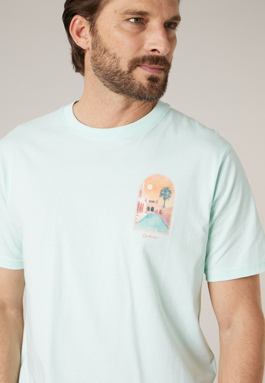 T-shirt MARRAKECH bleu pour homme taille XXXL-3