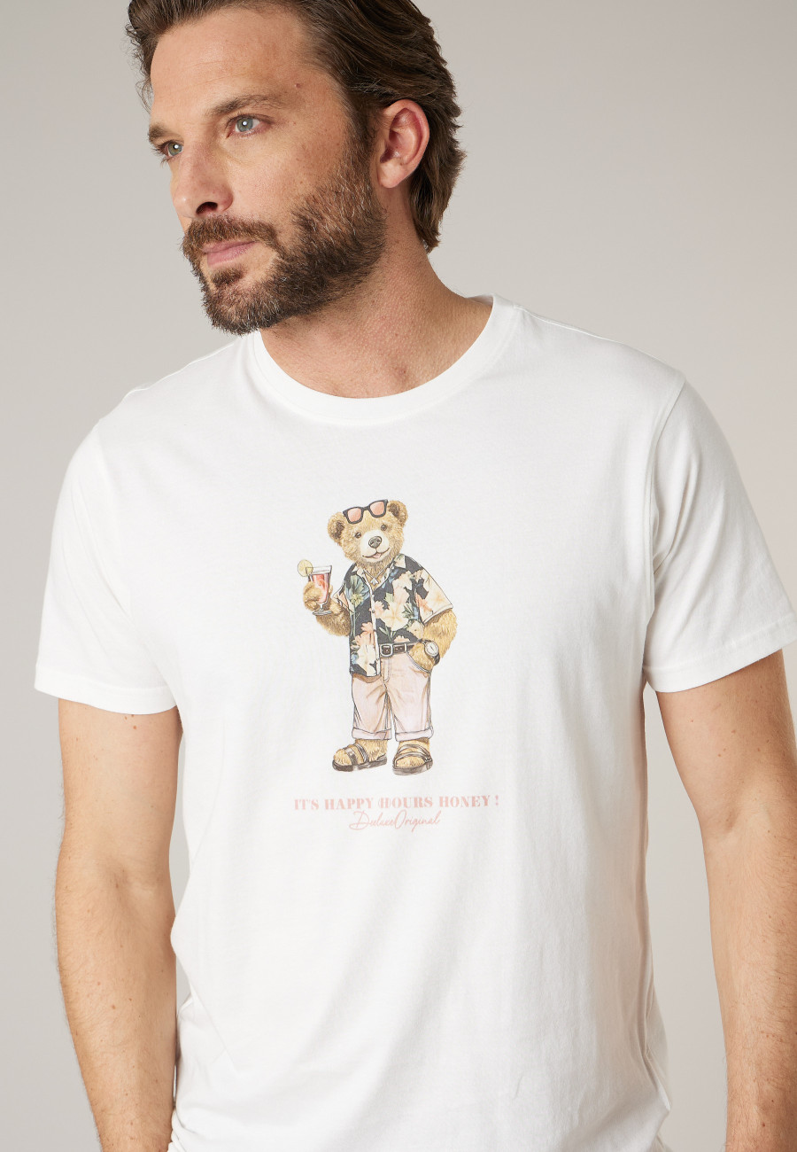 Men's white SUNBEAR T-shirt size XXXL-2