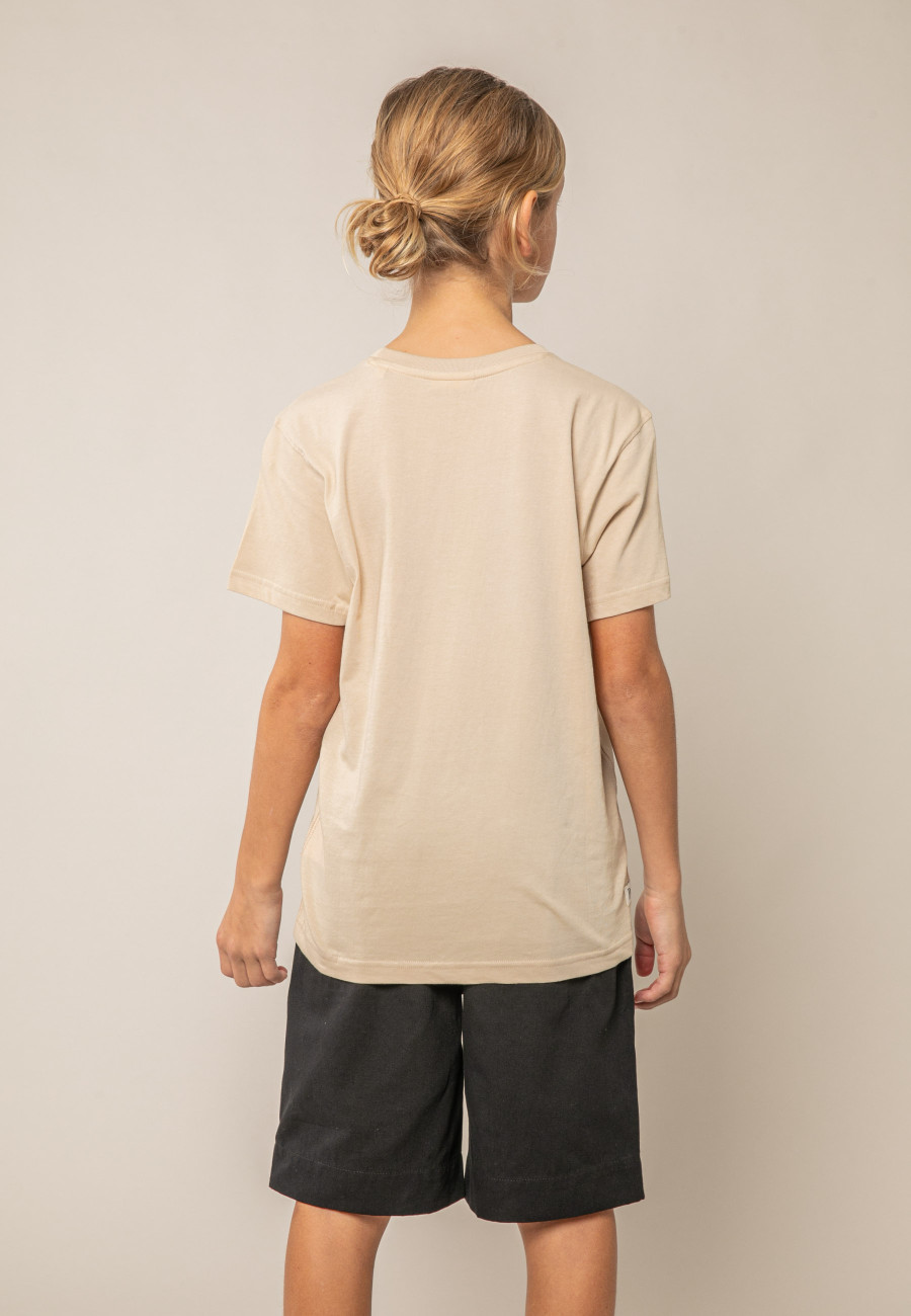 T-shirt RICHBEAR beige pour garçon taille 8-3