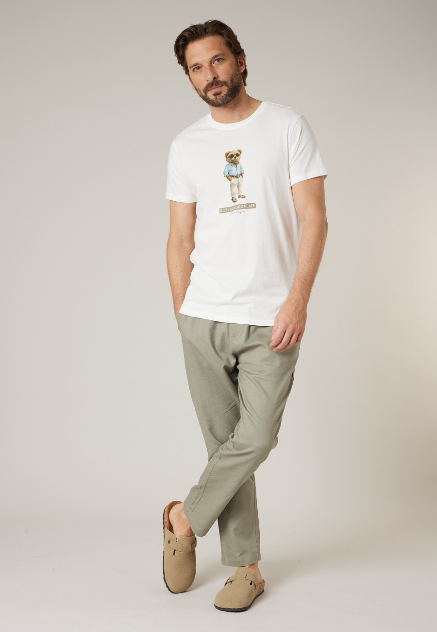 Men's white RICHBEAR T-shirt size XXXL-1
