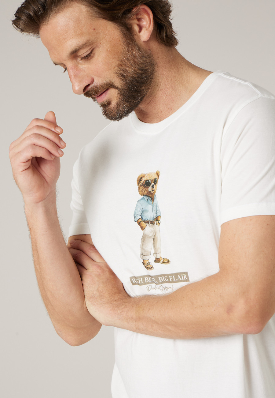 Men's white RICHBEAR T-shirt size XXXL-2