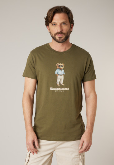 T-shirt RICHBEAR rose pour homme taille XXXL-4