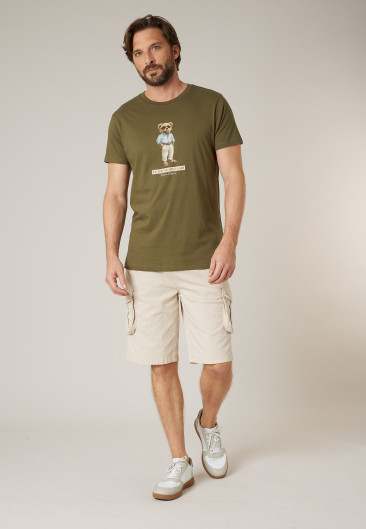 T-shirt RICHBEAR rose pour homme taille XXXL-4