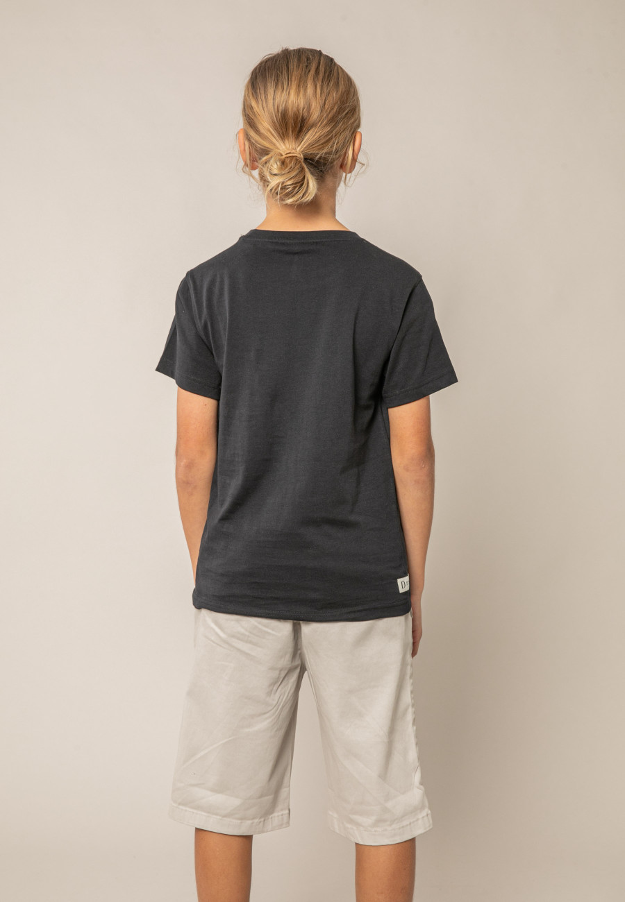 T-shirt WANDER noir pour garçon taille 8-3