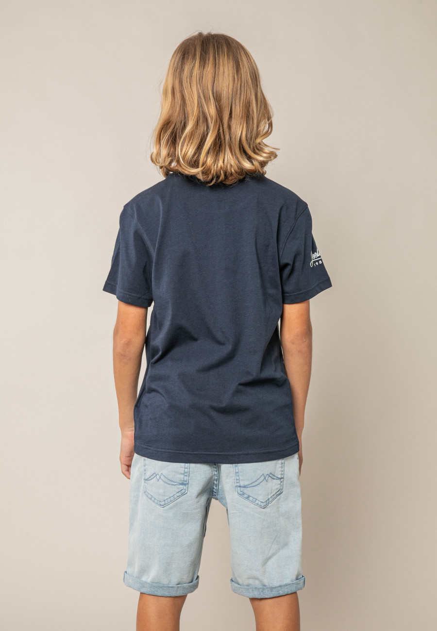T-shirt TENNIS marine pour garçon taille 8-3