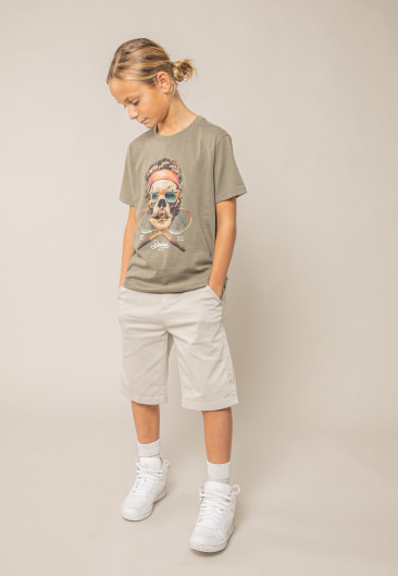 T-shirt TENNIS marine pour garçon taille 8-0