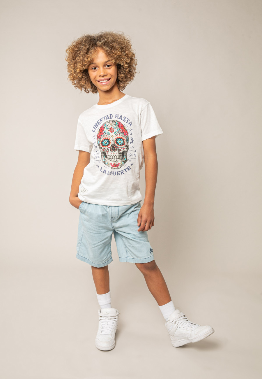 CRANEO white boys' T-shirt size 8-1