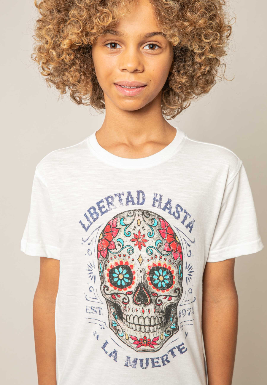 CRANEO white boys' T-shirt size 8-2