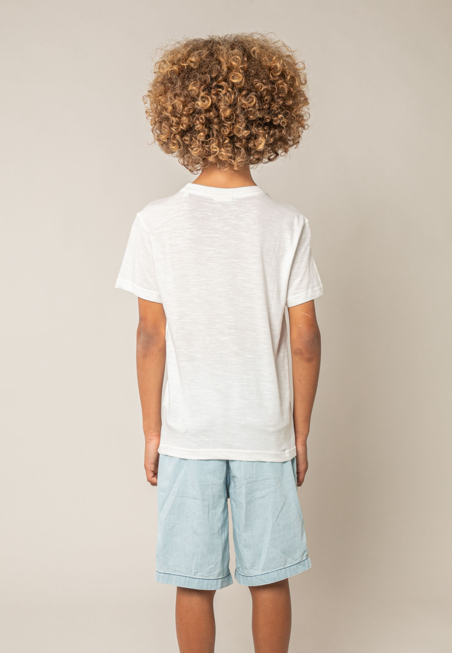 CRANEO white boys' T-shirt size 8-3