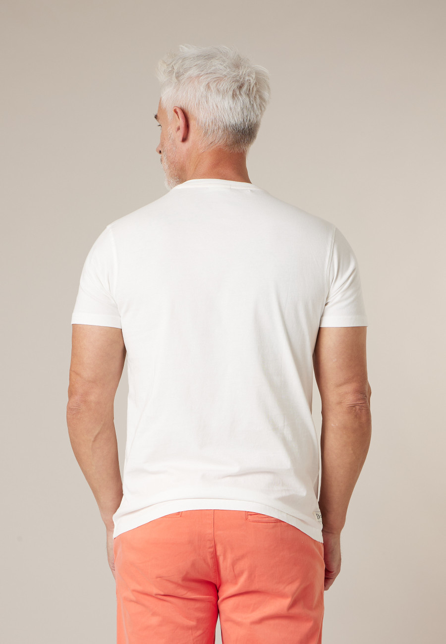 T-shirt SWIMTIME blanc pour homme taille XXXL-3