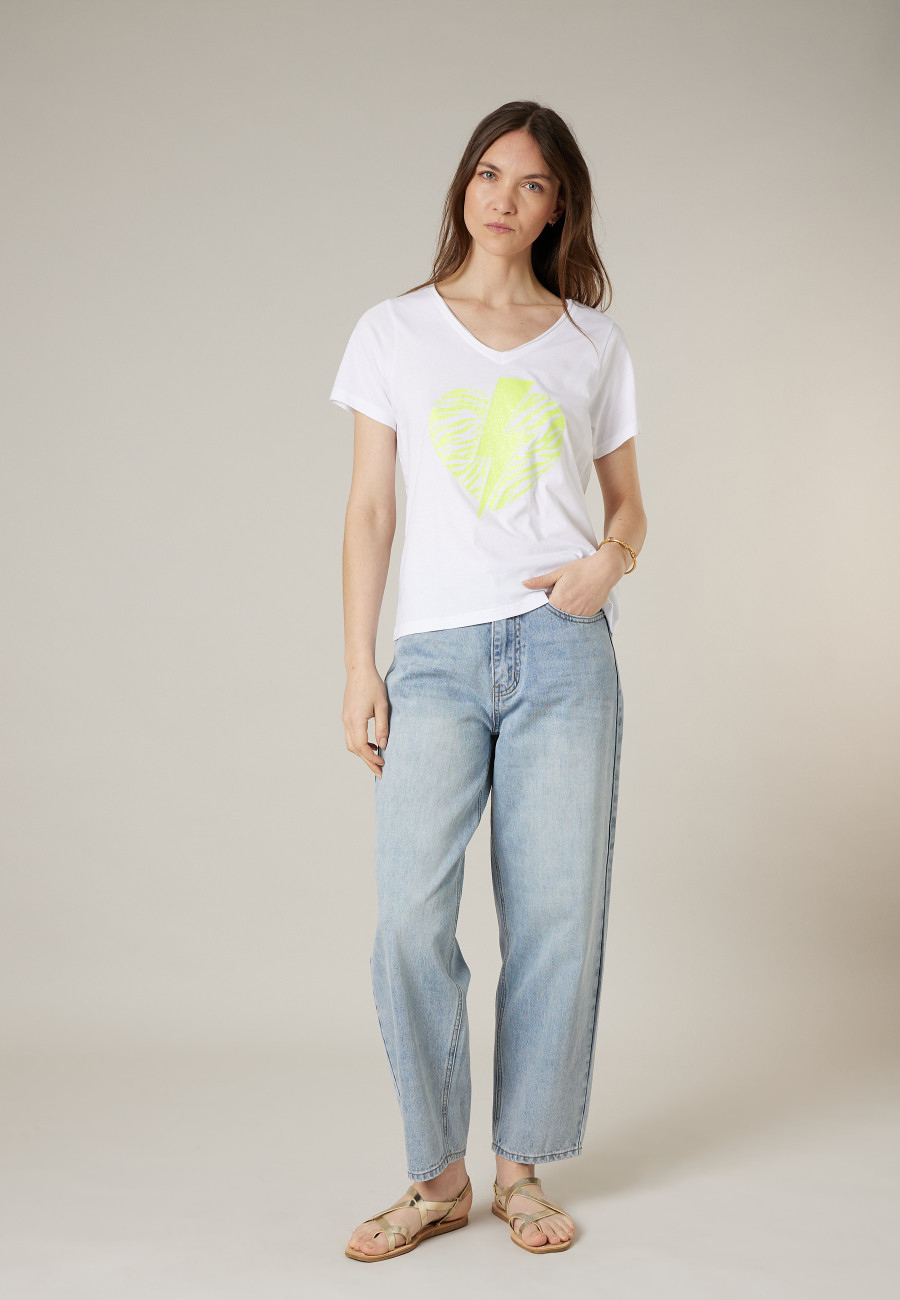 Women's yellow LOVERS T-shirt size XXL-1