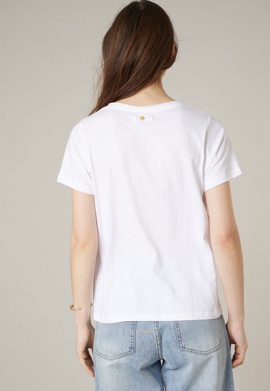 T-shirt LOVERS jaune pour femme taille XXL-3