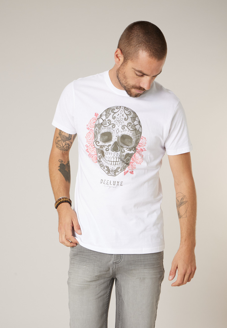 CALABERA white t-shirt for men size XXXL-0