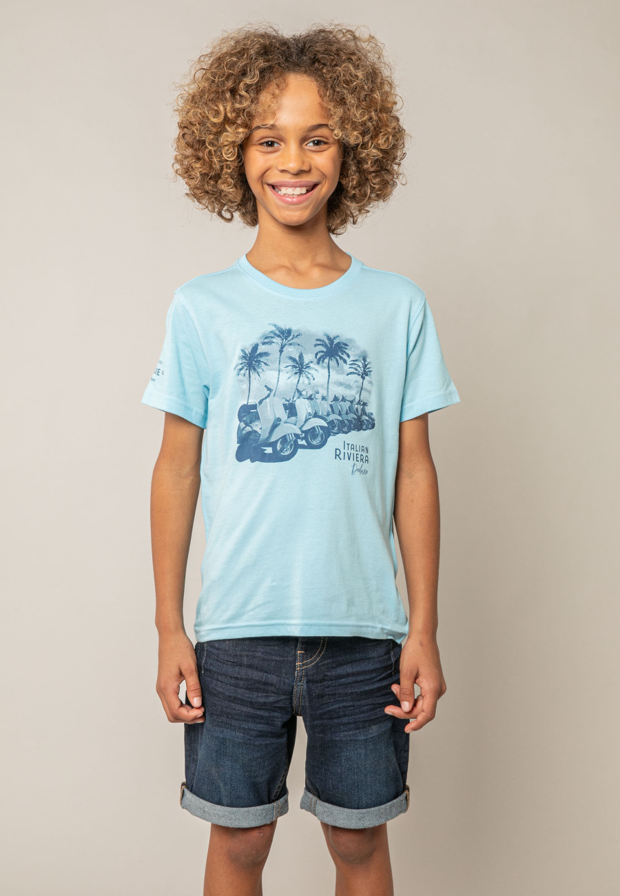 Blue LAMBRATE T-shirt for boys size 8-1