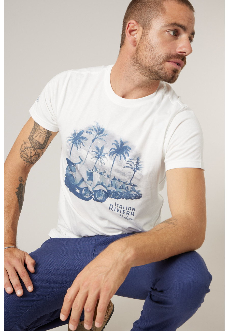 Men's white LAMBRATE T-shirt size XXXL-0