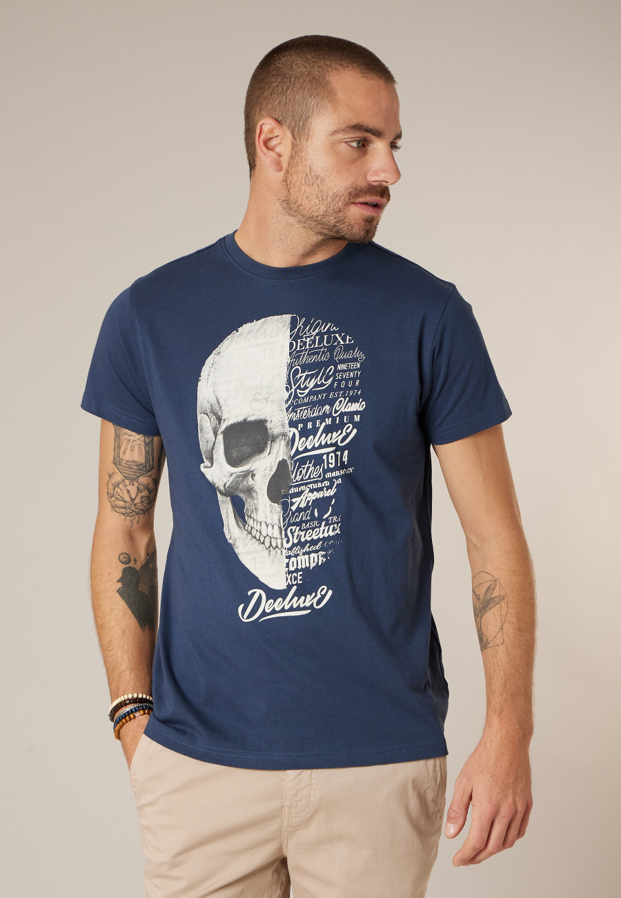VEGAS blue men's T-shirt size XXXL-0