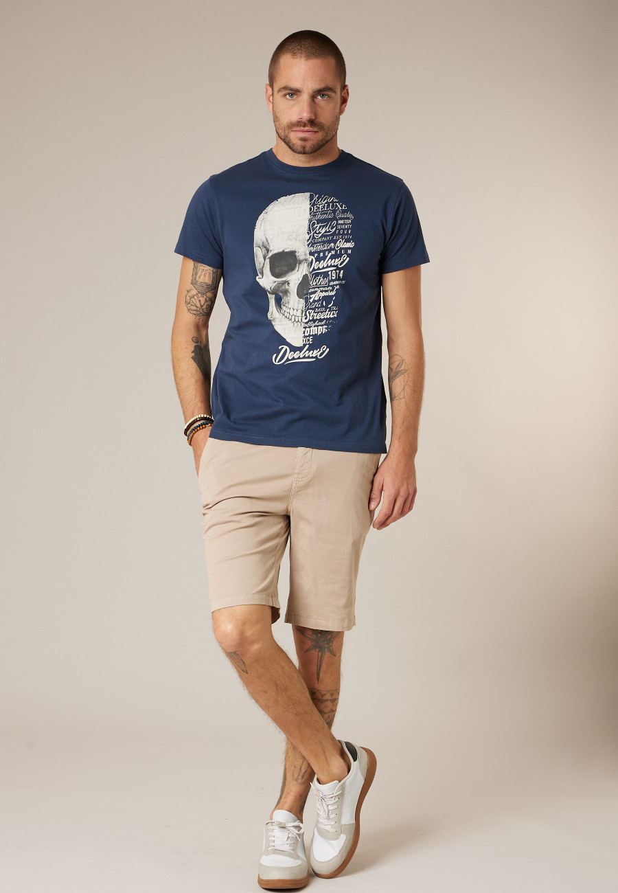 T-shirt VEGAS bleu pour homme taille XXXL-1
