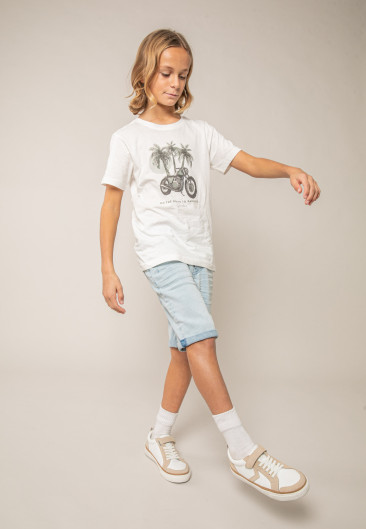 Boys' SUNDERLAND White T-Shirt Size 8-0
