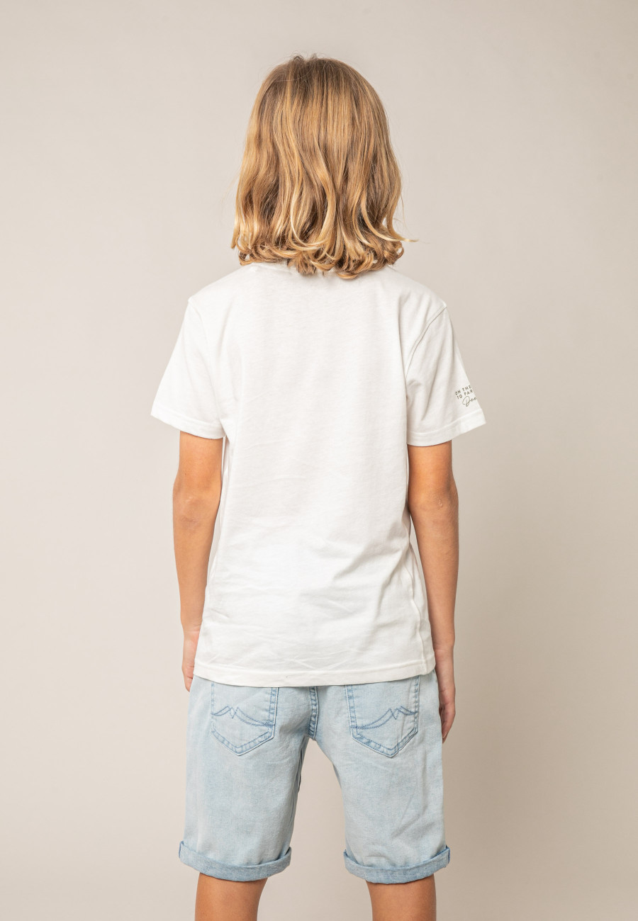 T-shirt SUNDERLAND blanc pour garçon taille 8-3