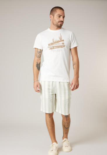 T-shirt SIROCCO blanc pour homme taille XXXL-0