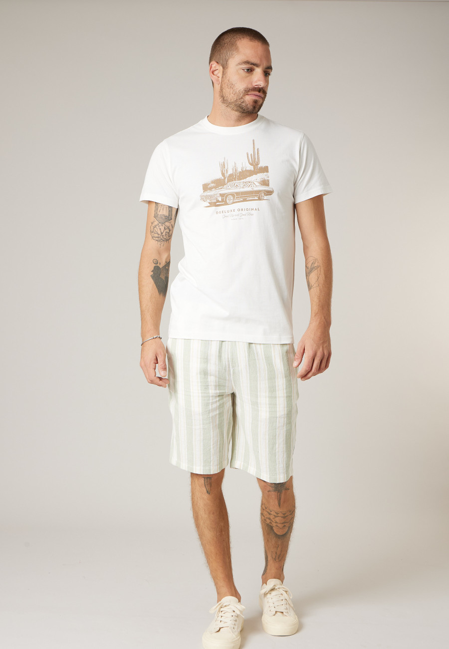 T-shirt SIROCCO blanc pour homme taille XXXL-1
