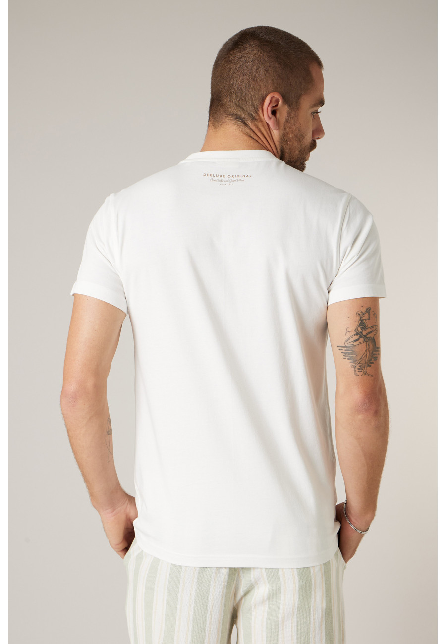 T-shirt SIROCCO blanc pour homme taille XXXL-3