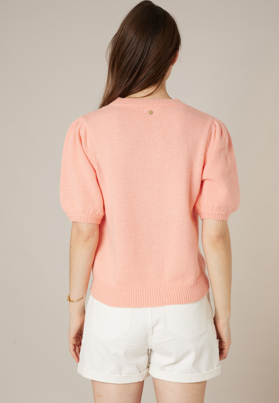 NEVALIA peach sweater for women size XXL-3