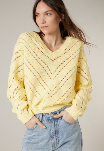 White SIMAKO sweater for women size XXL-3