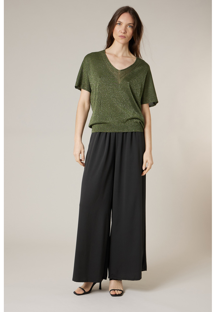 Pull MARLYN khaki pour femme taille XXL-1