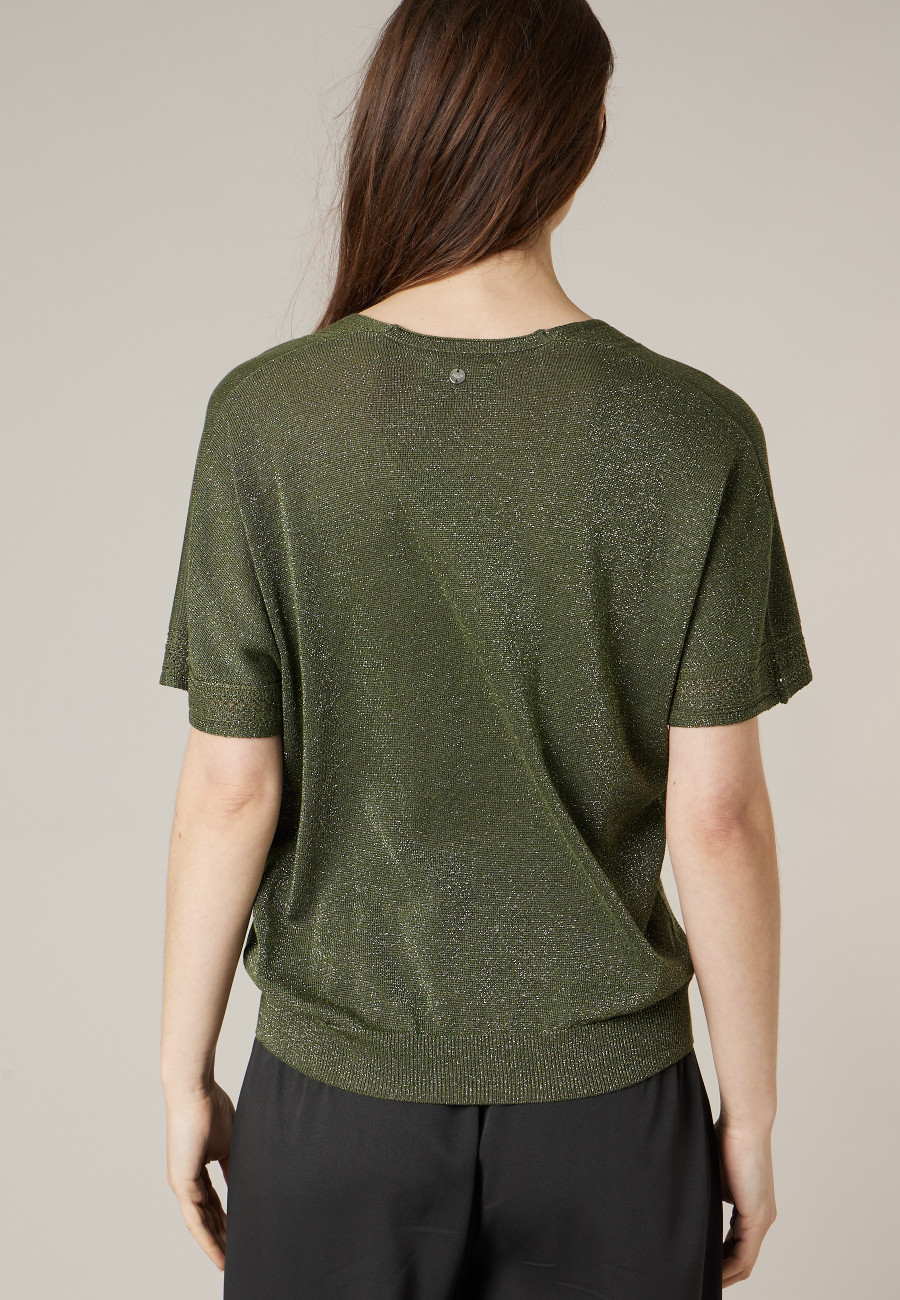 MARLYN khaki sweater for women size XXL-3