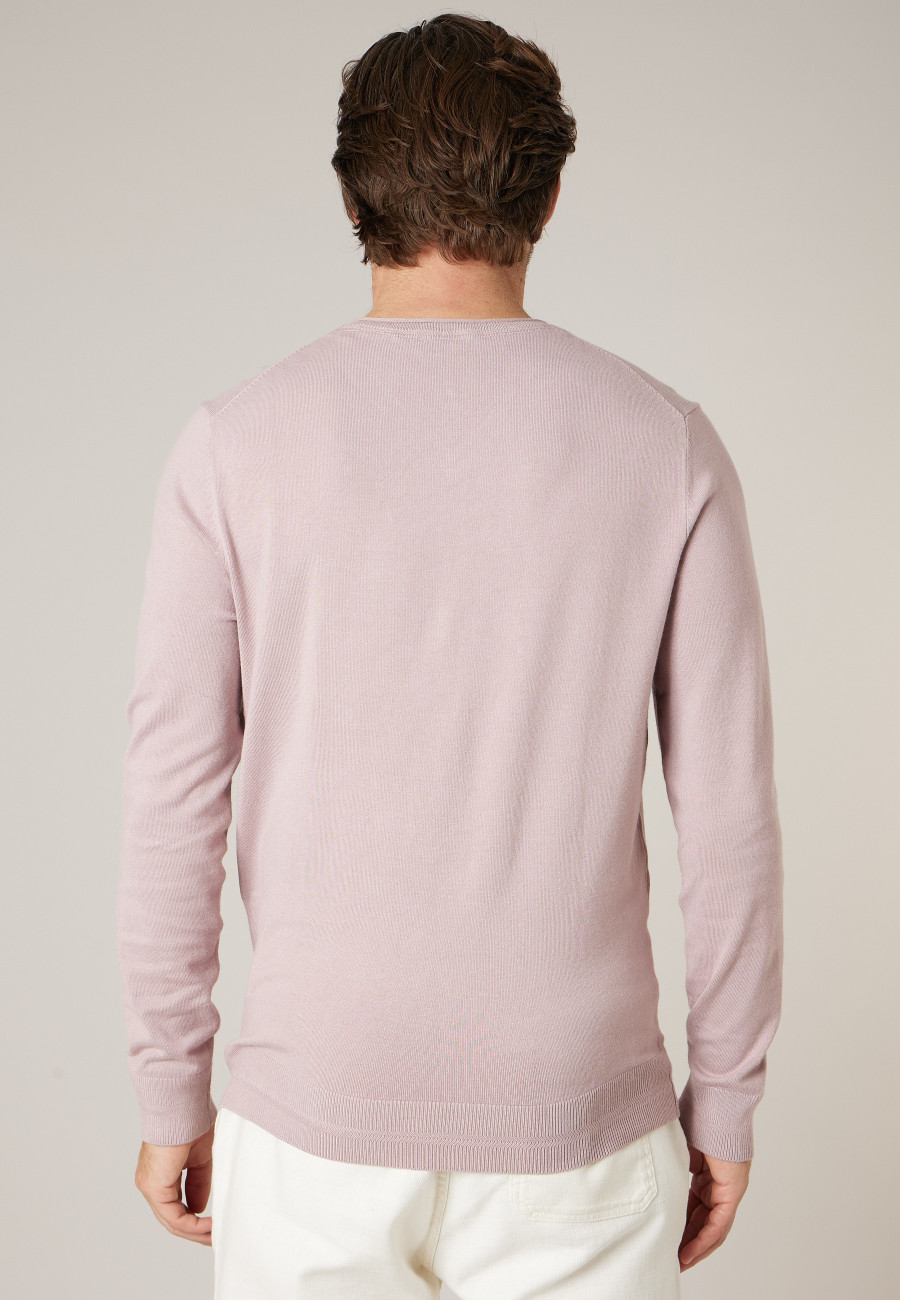 SINGULAR pink sweater for men size XXXL-3