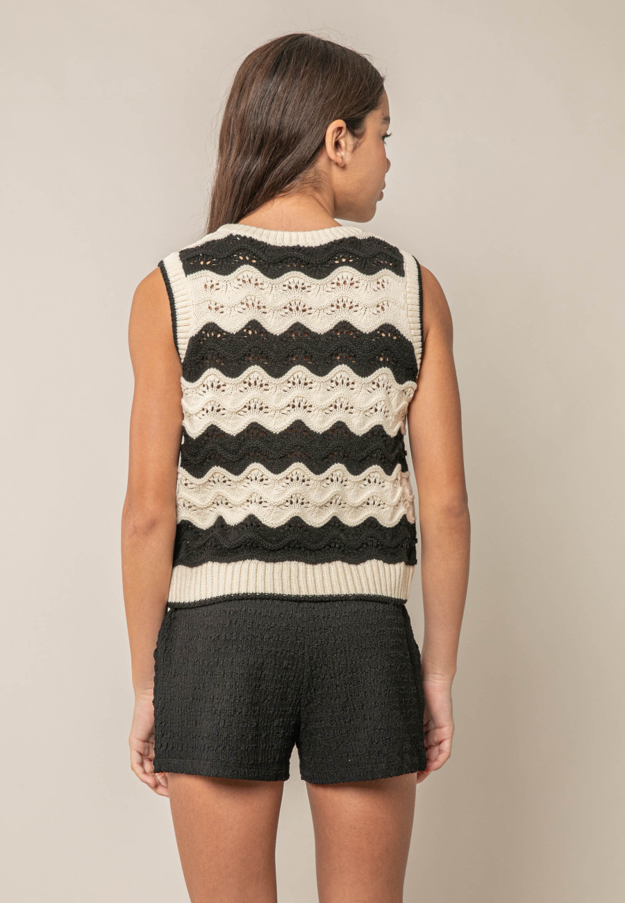 BARRYA black tank top for girls size 8-3