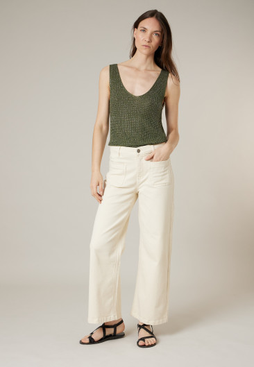Débardeur ELIDA beige pour femme taille XXL-0