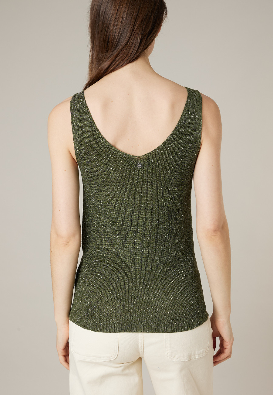Débardeur ELIDA khaki pour femme taille XXL-3